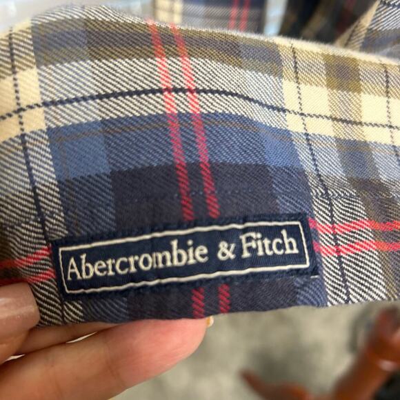 Abercrombie & Fitch Button-Down Size Large Slim 100% Cotton Casual - Picture 7 of 11